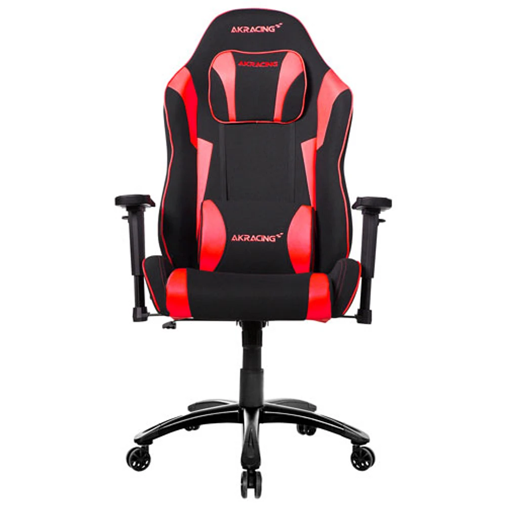 AKRacing Core EX-Wide Ergonomic Fabric Gaming Chair - Black/Red