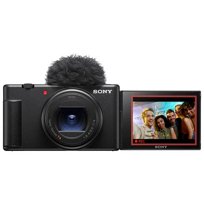 Appareil photo pour création de contenu ZV-1 II de Sony avec objectif 18-50 mm - Noir