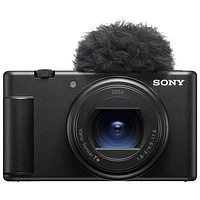 Sony ZV-1 II Content Creator Vlogger Camera with 18-50mm Lens - Black
