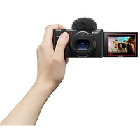 Sony ZV-1 II Content Creator Vlogger Camera with 18-50mm Lens - Black