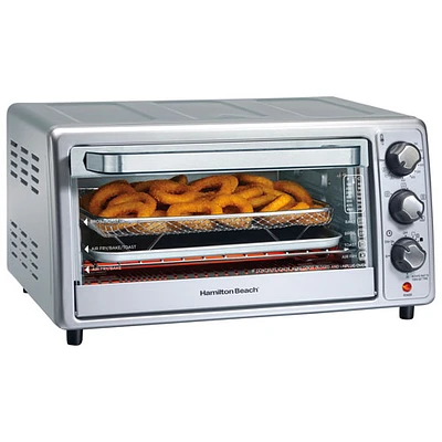 Hamilton Beach Sure-Crisp Air Fryer Toaster Oven - 0.7 Cu.Ft./19.8L - Stainless Steel