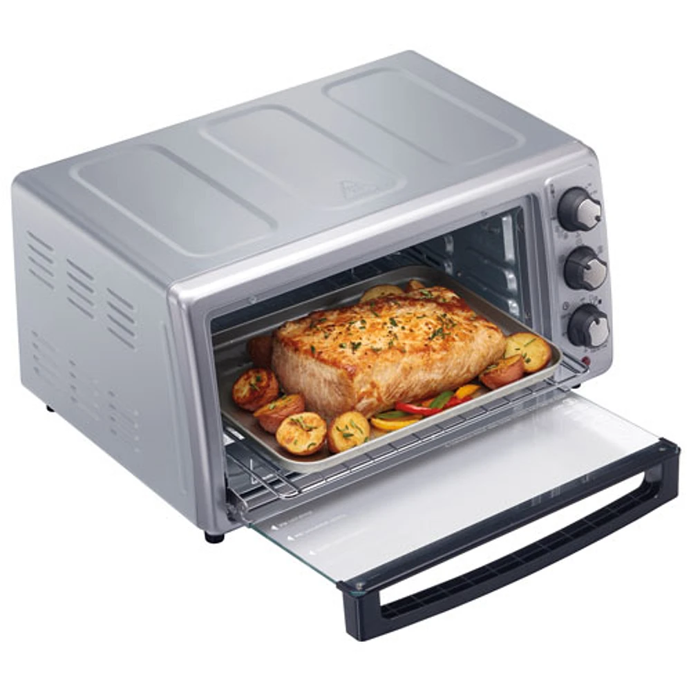 Hamilton Beach Sure-Crisp Air Fryer Toaster Oven - 0.7 Cu.Ft./19.8L - Stainless Steel