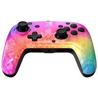 Manette avec fil REMATCH de PDP pour Switch - Spectre stellaire