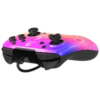 Manette avec fil REMATCH de PDP pour Switch - Spectre stellaire