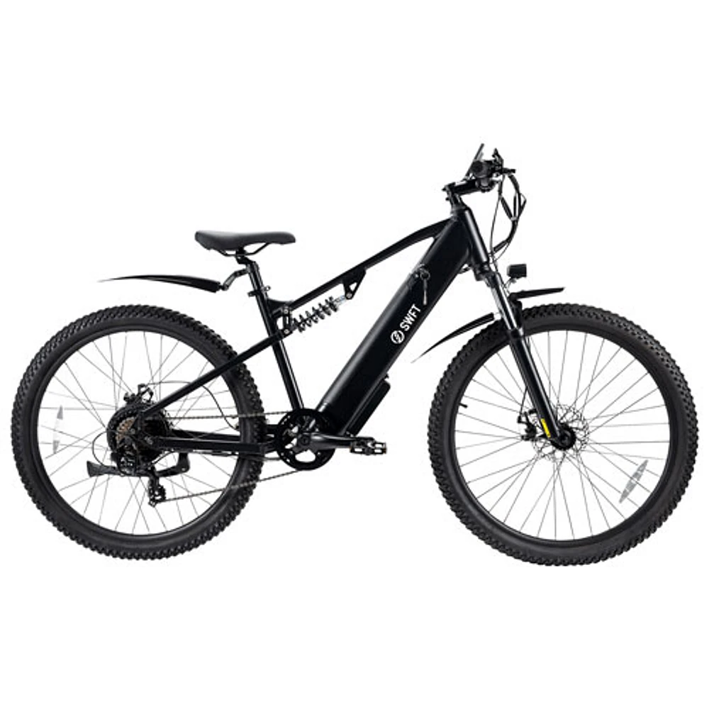 Vélo de ville électrique Apex de SWFT avec autonomie maximale de 69 km - Noir - Exclusivité de Best Buy