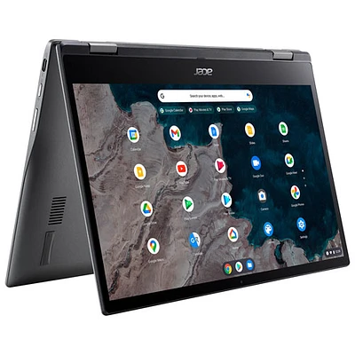 Chromebook à écran tactile de 13,3 po d'Acer - Argenté (Qualcomm SC7180/SSD 64 Go/RAM 4 Go/ChromeOS) - Anglais