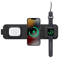 Mophie 3-in-1 15W Wireless Travel Charger with MagSafe