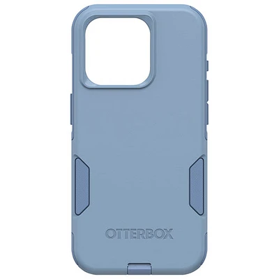 Étui rigide ajusté Commuter d'OtterBox pour iPhone 15 Pro - Bleu