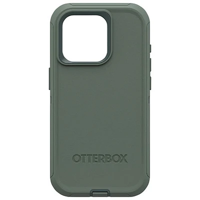 Étui rigide ajusté Defender d'OtterBox pour iPhone 15 Pro - Vert