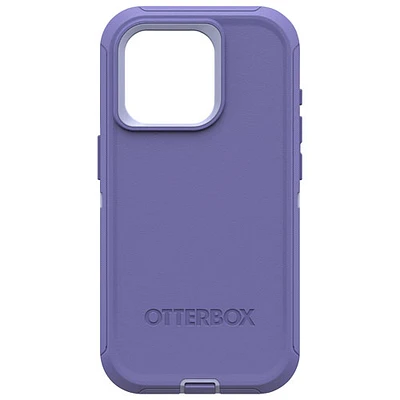 Étui rigide ajusté Defender d'OtterBox avec MagSafe pour iPhone 15 Pro - Violet