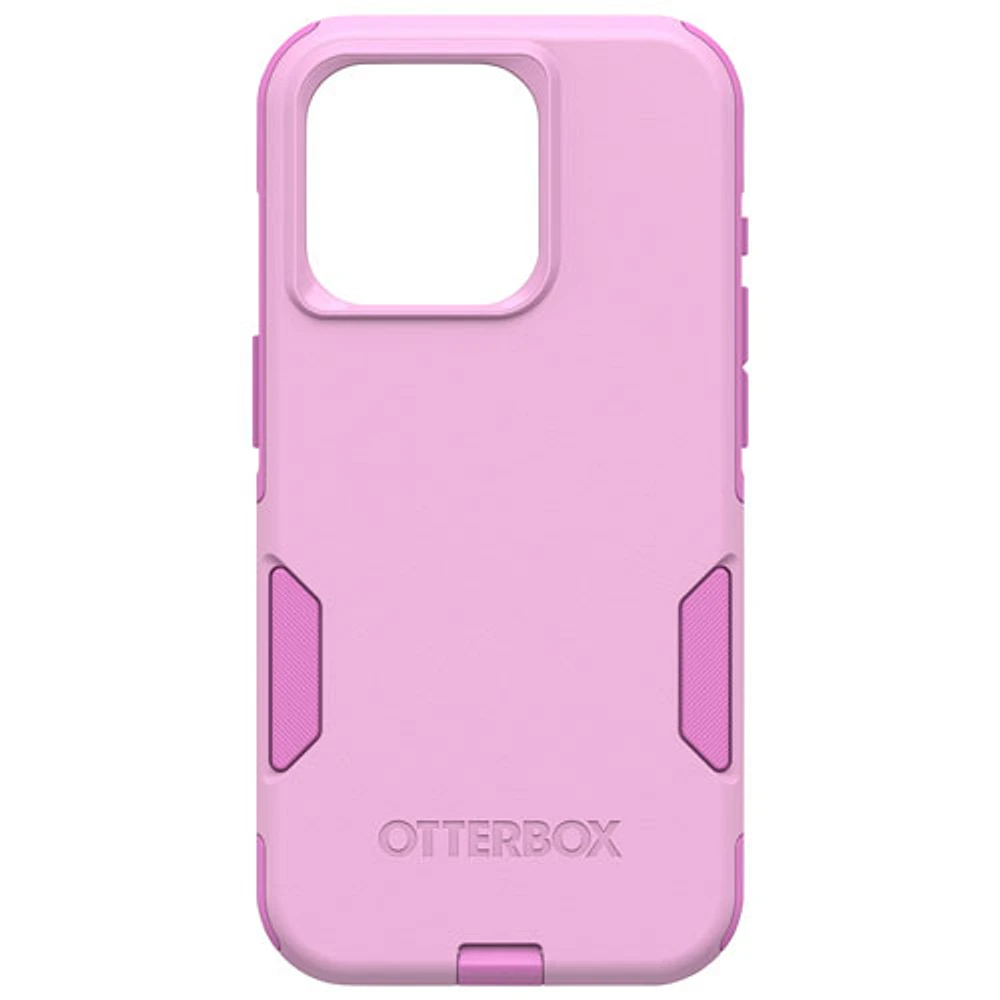 Étui rigide ajusté Commuter d'OtterBox avec MagSafe pour iPhone 15 Pro - Rose