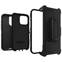 OtterBox Defender Fitted Hard Shell Case for iPhone 15 Pro Max - Black