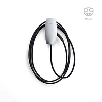Tesla - Wall Connector Hardwired Electric Vehicle (EV) Charger - up to 48A - 24' – White