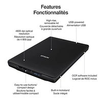 Epson Perfection V39 II Photo and Document Scanner