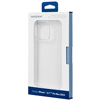 Insignia Fitted Hard Shell Case for iPhone 15 Pro Max - Clear