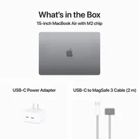 Apple MacBook Air 15" w/ Touch ID (2023) - Space Grey (Apple M2 Chip / 512GB SSD / 8GB RAM) - French