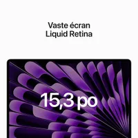Apple MacBook Air 15" w/ Touch ID (2023) - Space Grey (Apple M2 Chip / 512GB SSD / 8GB RAM) - French