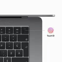 Apple MacBook Air 15" w/ Touch ID (2023) - Space Grey (Apple M2 Chip / 512GB SSD / 8GB RAM) - French