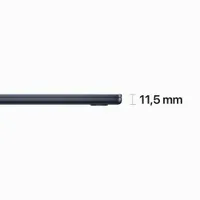 MacBook Air de 15 po avec Touch ID d'Apple (2023) - Minuit (puce M2 d'Apple/SSD 256 Go/RAM 8 Go) - Français