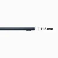 MacBook Air de 15 po avec Touch ID d'Apple (2023) - Minuit (puce M2 d'Apple/SSD 256 Go/RAM 8 Go) - Français
