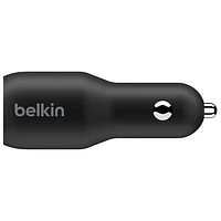 Belkin 36W Dual USB-C Car Charger - Black