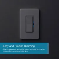Lutron Diva Smart Dimmer Switch for Caseta Smart Lighting (DVRF-6L-WH-RC)