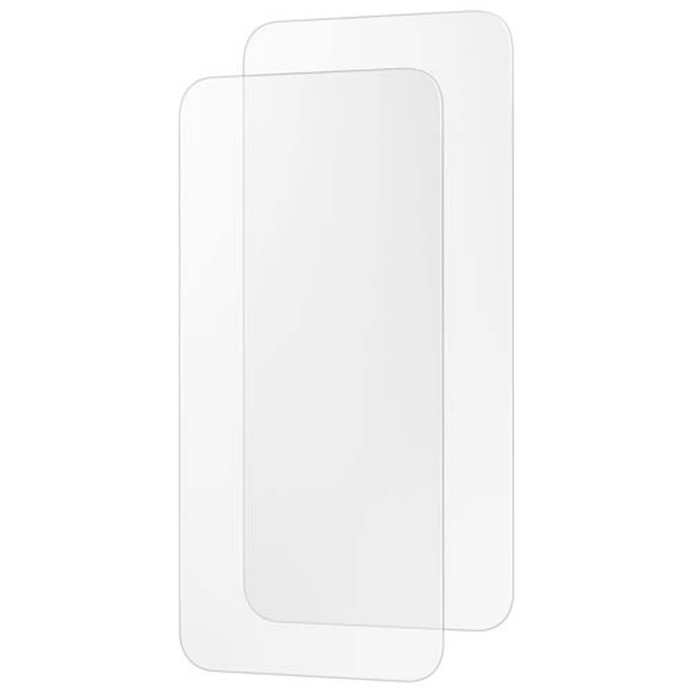 Insignia Anti-Reflective Glass Screen Protector For iPhone 15 Plus - 2 Pack - Only at Best Buy