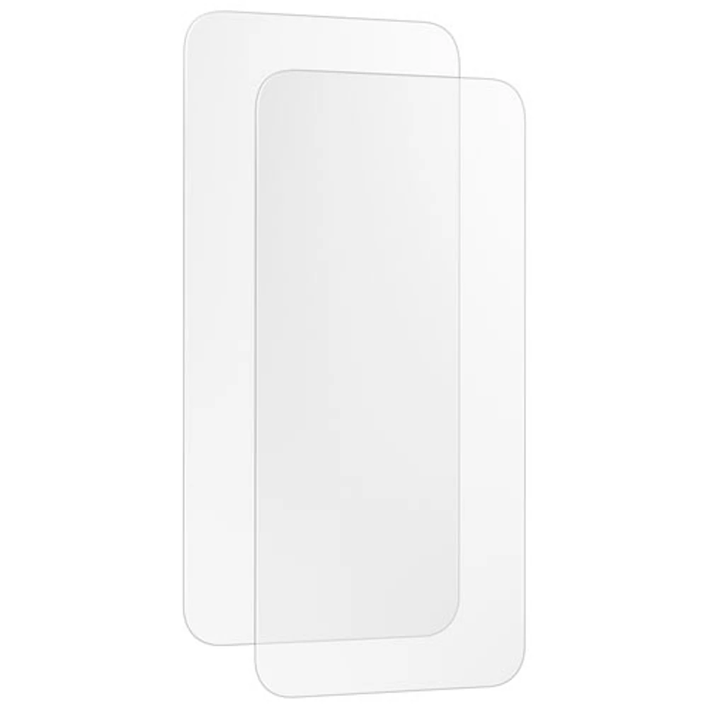 Insignia Anti-Reflective Glass Screen Protector For iPhone 15 Plus - 2 Pack - Only at Best Buy