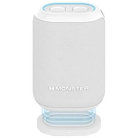 Monster DNA ONE Splashproof Bluetooth Wireless Speaker - White