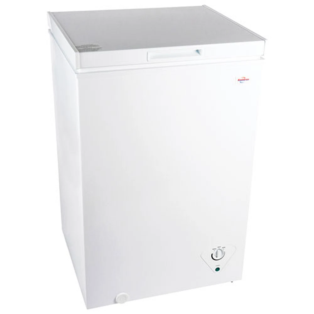 Congélateur vertical de 3,5 pi³ de Koolatron (KTCF99) - Blanc