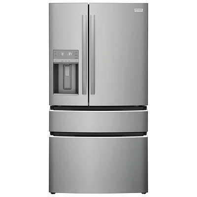 Réfrigérateur à deux portes 26,3 pi³ 36 po avec distributeur de glaçons et d'eau Gallery de Frigidaire (GRMS2773AF) - Acier inoxydable