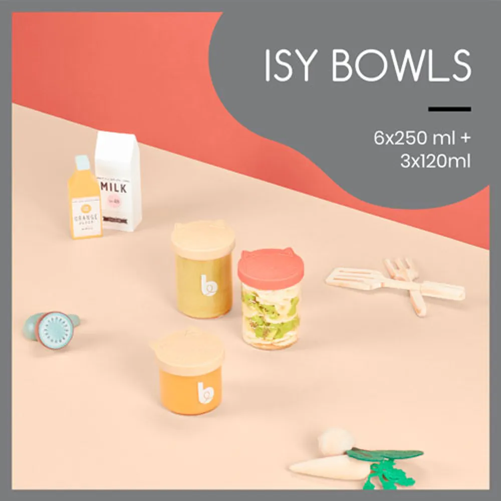 Bol de conservation en verre Isy de Babymoov - Ensemble de 9