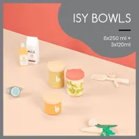 Bol de conservation en verre Isy de Babymoov - Ensemble de 9