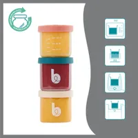 Bol de conservation en verre Isy de Babymoov - Ensemble de 9