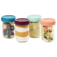 Contenants en verre pour aliments de Babymoov - Ensemble de 4