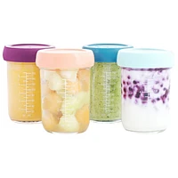 Contenants en verre pour aliments de Babymoov - Ensemble de 4