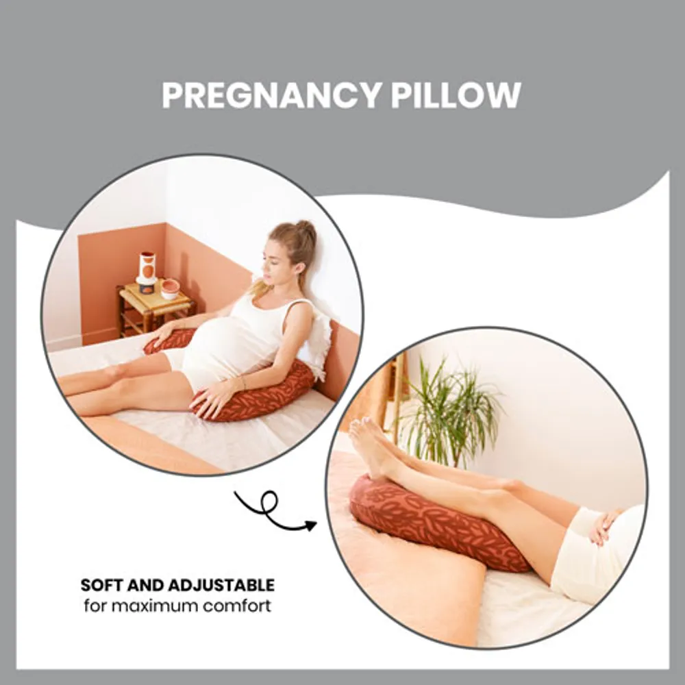 Coussin de maternité et d'allaitement 2-en-1 B.Love de Babymoov - Terre cuite