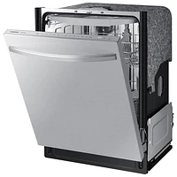 Lave-vaisselle encastrable 24 po 46 dB avec troisième panier de Samsung (DW80CG5451SRAA) - Inox