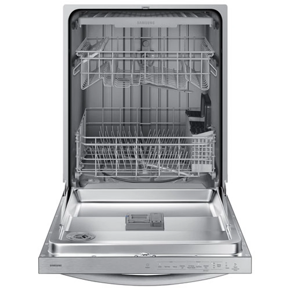 Lave-vaisselle encastrable 24 po 51 dB avec troisième panier de Samsung (DW80CG4051SRAA) - Inox