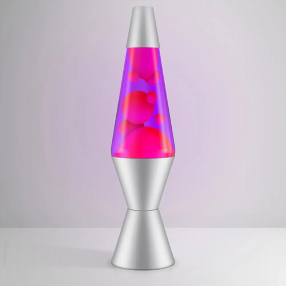 Lava Lite 14.5" Lava Lamp - Pink/Purple
