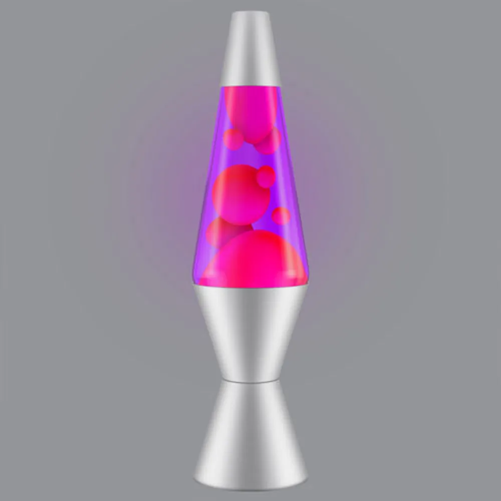 Lava Lite 14.5" Lava Lamp - Pink/Purple