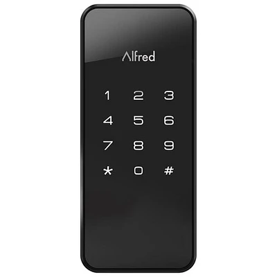 Alfred DB1S Bluetooth Smart Lock - Black
