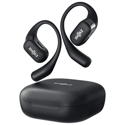 Shokz OpenFit Open-Ear True Wireless Earbuds - Black