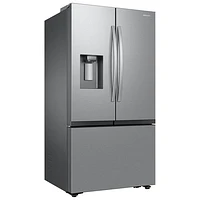 Samsung 36" 25.5 Cu. Ft. French Door SpaceMax Counter Depth Refrigerator w/ Water & Ice Dispenser (RF27CG5400SRAA) - Stainless