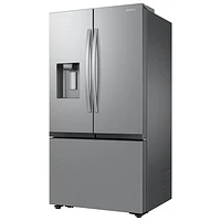 Samsung 36" 25.5 Cu. Ft. French Door SpaceMax Counter Depth Refrigerator w/ Water & Ice Dispenser (RF27CG5400SRAA) - Stainless