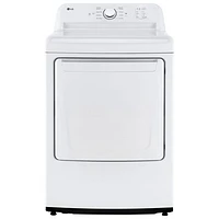 Sécheuse électrique de 7,3 pi³ de LG (DLE6100W) - Blanc