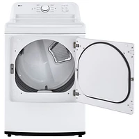 Sécheuse électrique de 7,3 pi³ de LG (DLE6100W) - Blanc