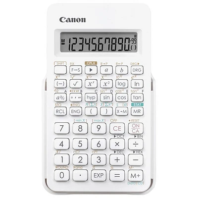 Canon 12-Digit Scientific Calculator (F-605) - White
