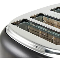 Haden Dorset Toaster - 4-Slice - Black & Copper