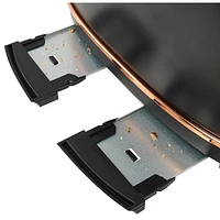 Haden Dorset Toaster - 4-Slice - Black & Copper